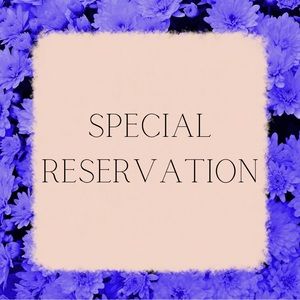 Specially reserved handmade earrings